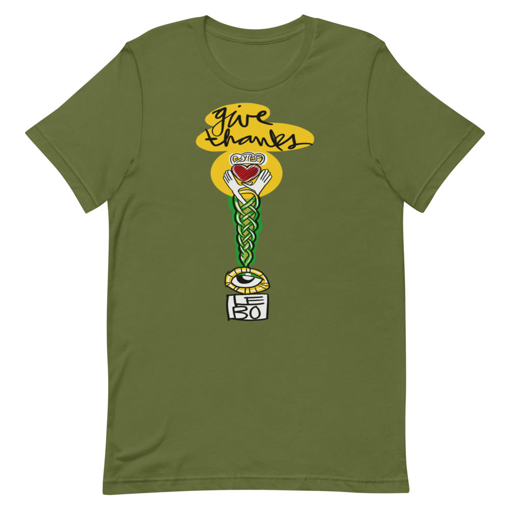 Give Thanks - Lebo Unisex Short-Sleeve T-Shirt